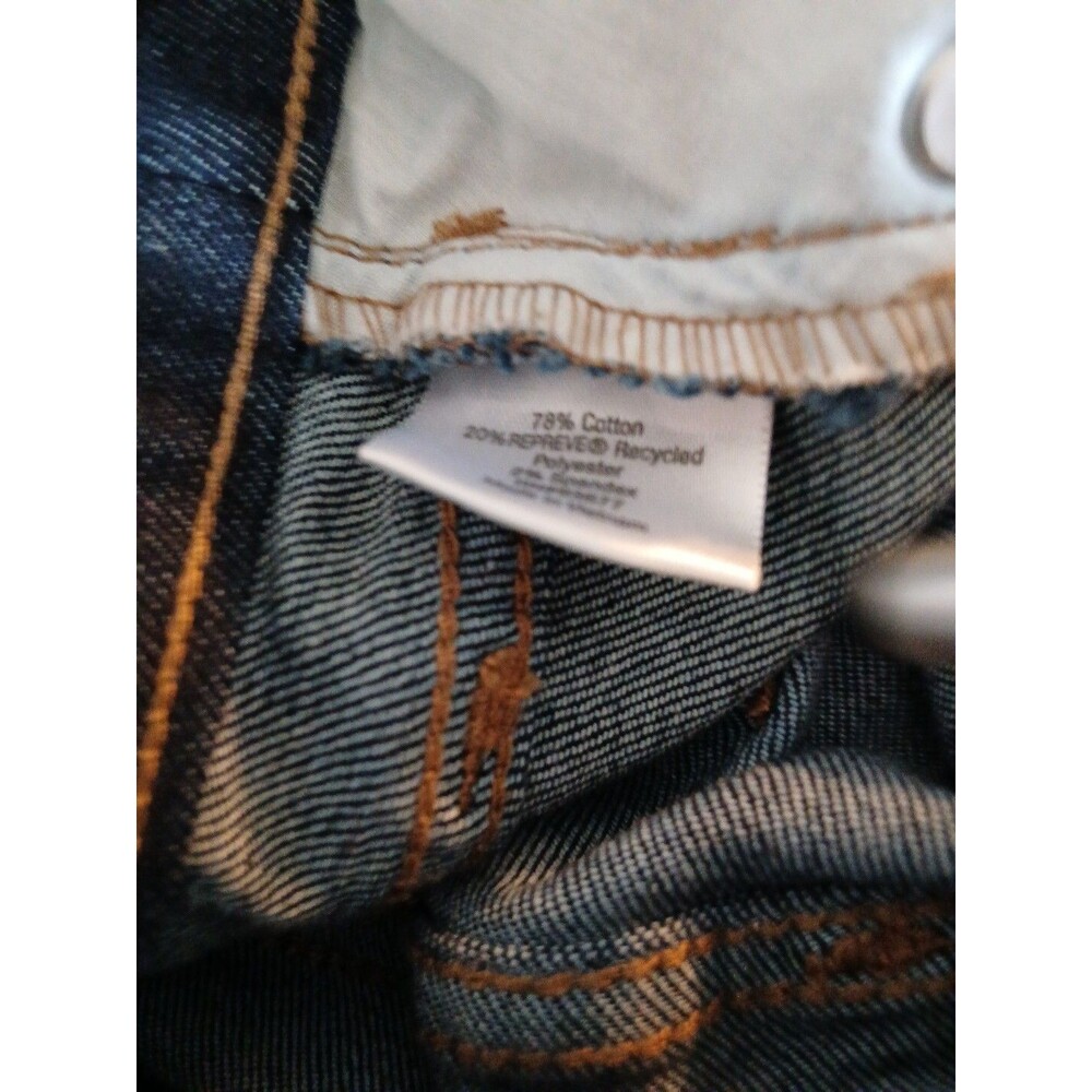 St johns Bay Womens Straight Leg Jeans size 10 Dark Wash Denim NEW VERY NICE - Picture 15 of 16